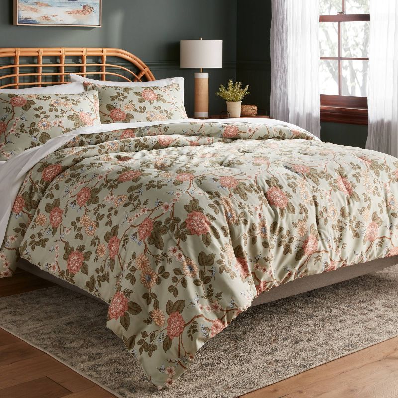 Floral Print Comforter and Sham Set - Threshold™